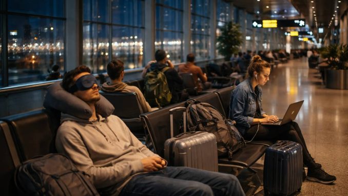 Cómo sobrevivir a una escala larga (layover): qué llevar, dónde descansar y cómo aprovechar el tiempo