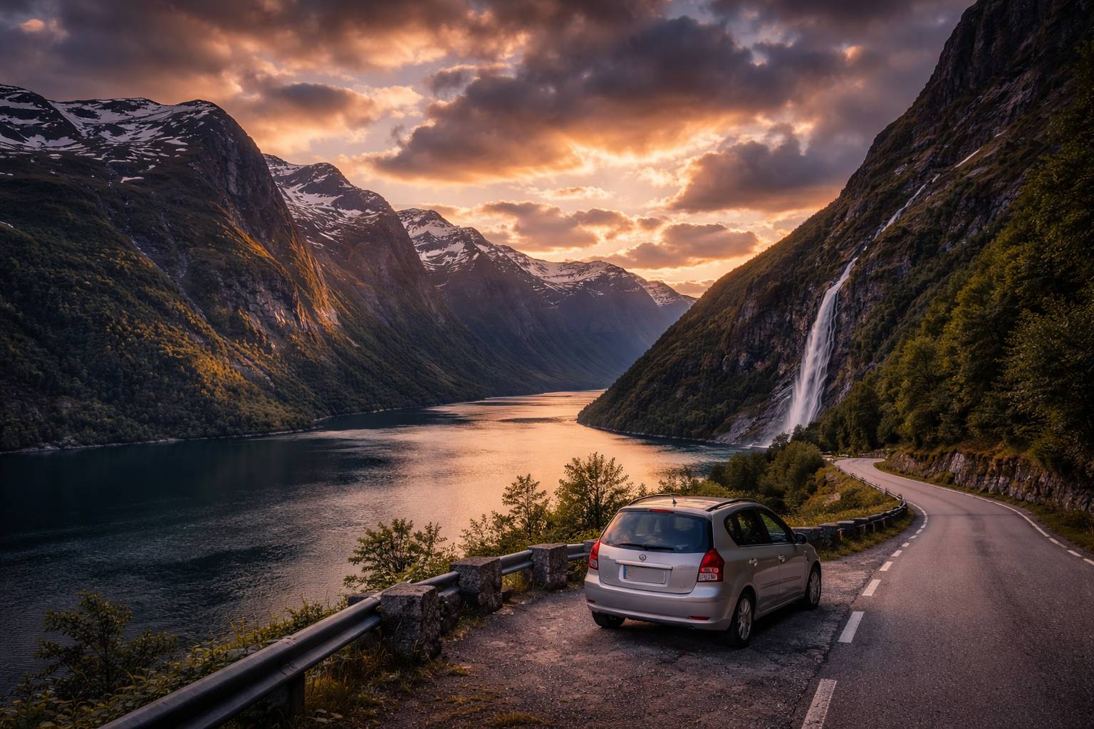 Fiordos noruegos sin crucero: road trip de 7 días con presupuesto orientativo