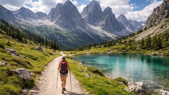 Senderismo en Dolomitas para principiantes: 10 rutas fáciles con teleférico y lagos